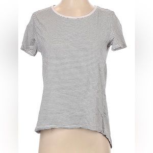 Navy & Crème striped Zara t-shirt—size M